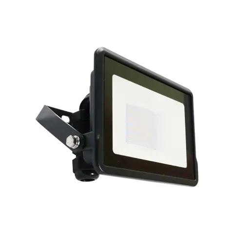 Naświetlacz LED 20W 1510lm z mufą kablową, barwa światła: zimna biel 6500K , obudowa czarna IP65, Chip Samsung; 20309 V-TAC