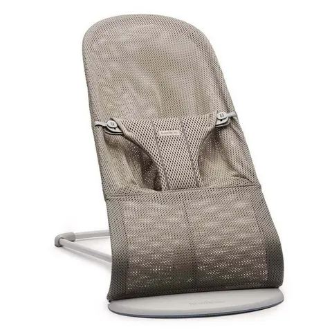 USZKODZONE OPAKOWANIE: BABYBJORN - leżaczek BLISS MESH - Szary Beż