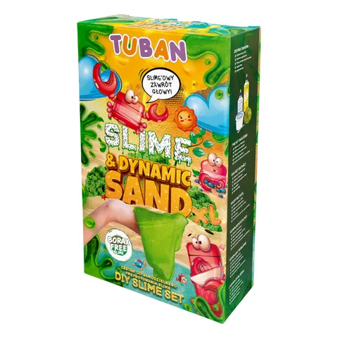 Zestaw DIY – Slime & Piasek Dynamiczny XL / Tuban