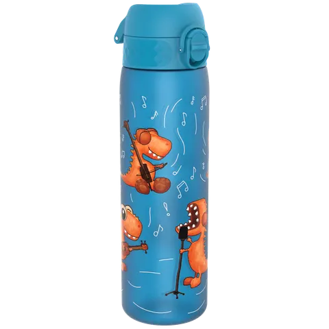 Wąska butelka na napoje - Dino Band, 500ml / ION8®