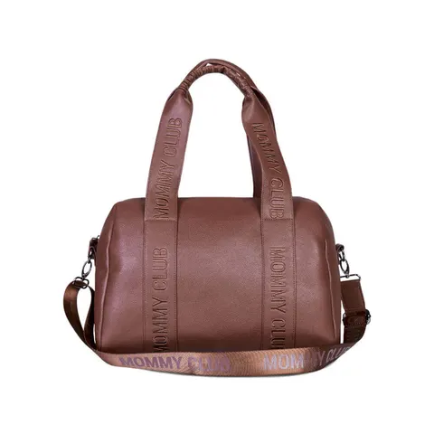 Torba do wózka Mommy Club Vegan Leather Dark Brown / Childhome
