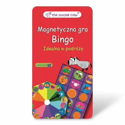 Gra magnetyczna The Purple Cow - Bingo