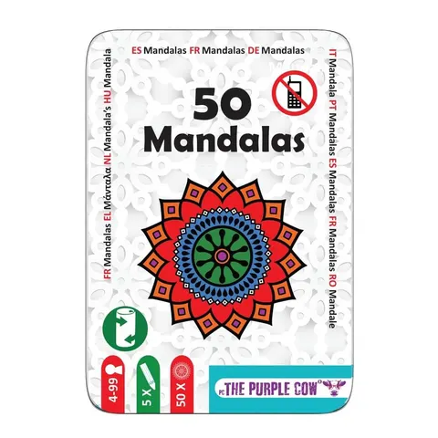 Podróżne łamigłówki - 50 Mandali / The Purple Cow