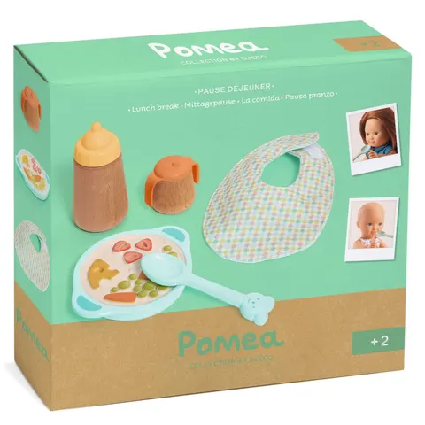 Zestaw lunchowy dla lalek POMEA / Djeco