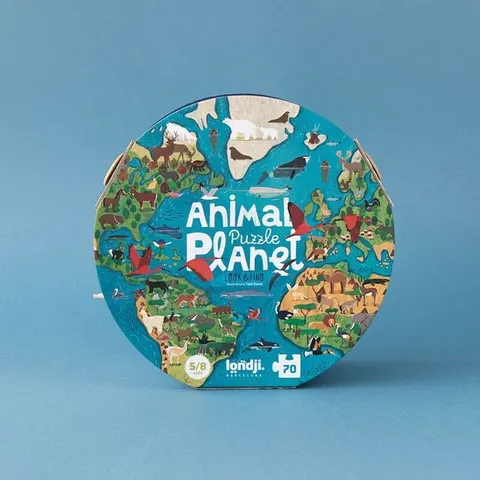 USZKODZONE OPAKOWANIE: Puzzle z grą obserwacyjną Animal Planet / Londji