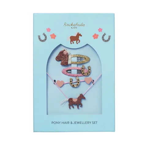 Zestaw Peggy Pony Hair & Jewellery / Rockahula