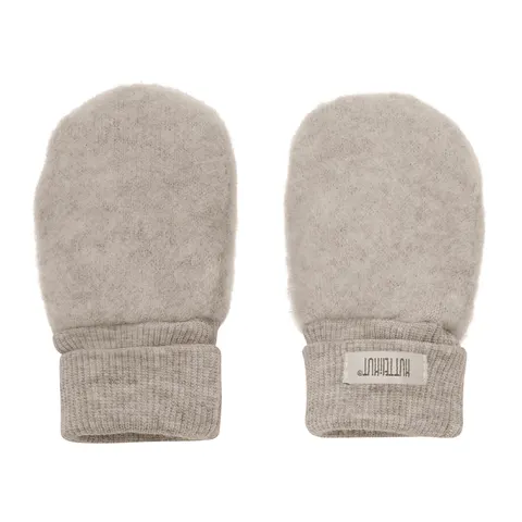 Rękawiczki 100% wełny merino - Camel Melange / HUTTELiHUT