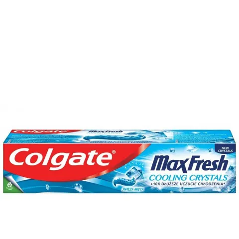 COLGATE MAX FRESH Pasta do zębów COOLING CRYSTALS ŚWIEŻA MIĘTA, 75 ml