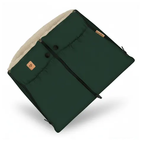 Mufka do wózka Nordico - bottle green / Zaffiro