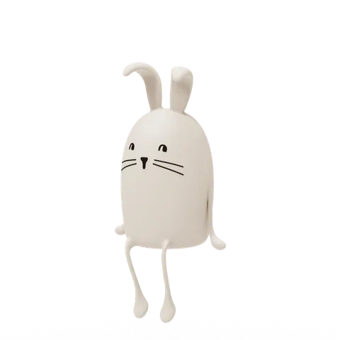 Lampka nocna Evex Rabbit - sandy / Liewood