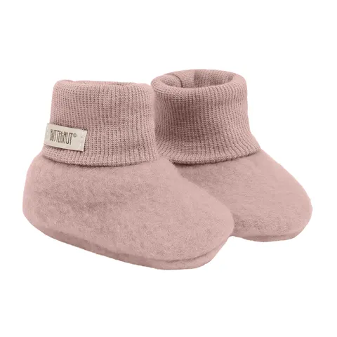 Buciki 100% wełny merino - Mahogany Rose / HUTTEliHUT