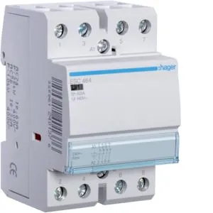 Stycznik 230VAC 4NC 63A AC-7a/b modułowy 3M; ESC464, HAGER