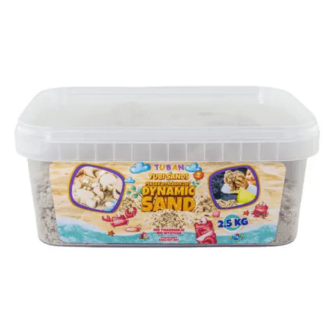 Piasek dynamiczny - naturalny 2,5 kg / Tuban