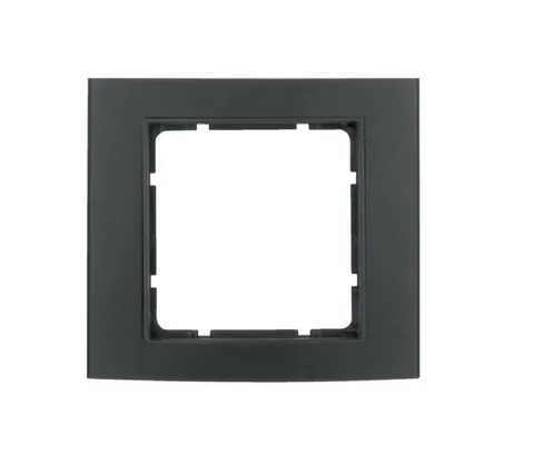 B.3 Ramka 1-krotna, aluminium czarny/antracyt; 10113005, HAGER