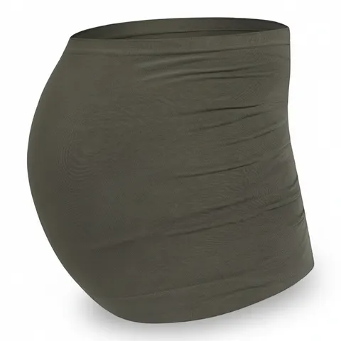 Bezszwowy pas na czas ciąży i karmienia 2w1 - Olive / Mama Hangs