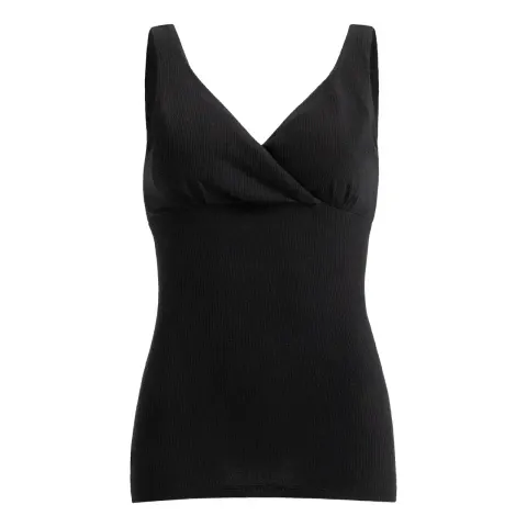 Nieprzemakalny top do karmienia piersią Day & Night - Black / Mama Hangs