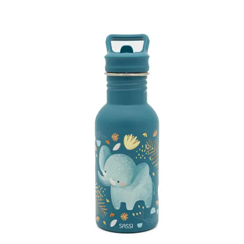 Butelka na wodę bidon 500 ml - Słonik / SASSI