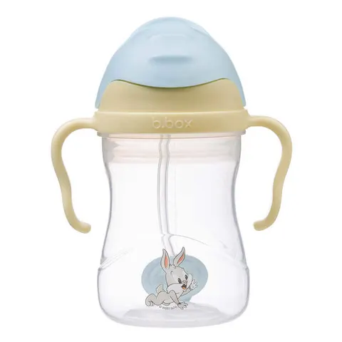 USZKODZONE OPAKOWANIE: Bidon ze słomką 240 ml, Looney Tunes / b.box
