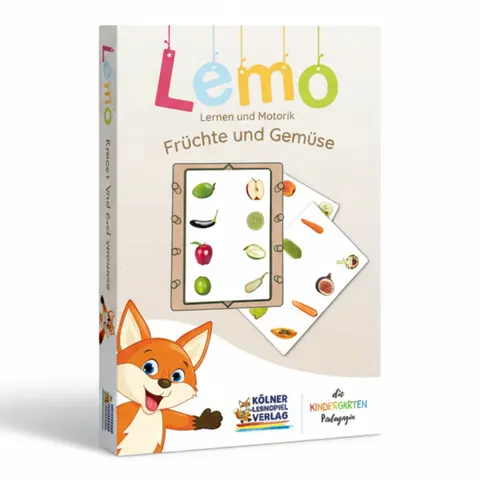 Owoce i Warzywa. Karty Edukacyjne Lemo / WiemTo