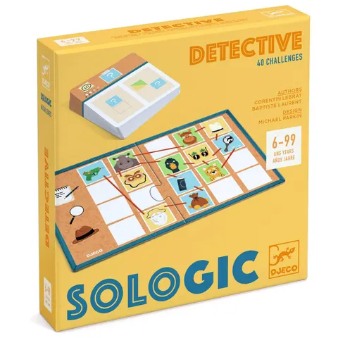 Gra logiczna SoLogic DETEKTYW 6+ / DJECO