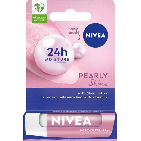 NIVEA Pomadka do ust PEARLY SHINE, 4,8 g