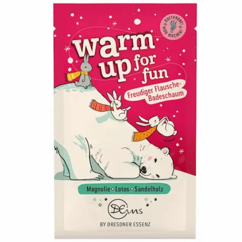 WARM UP FOR FUN - pianka do kąpieli, 60g / Dresdner Essenz