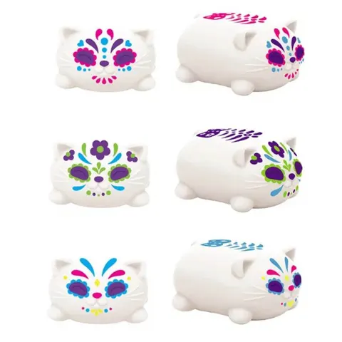 Gniotek sensoryczny Sugar Skull Cats - mix wzorów, 1 szt. / Schylling