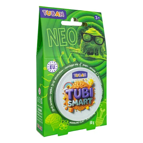 Plastelina Tubi Smart - NEO, 50g / Tuban