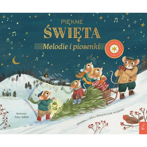 Piękne Święta. Melodie i piosenki. Muzykalne Myszy