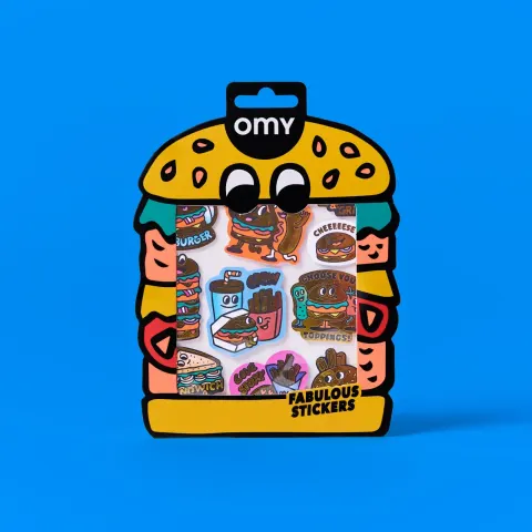 ODLOTOWE WINYLOWE NAKLEJKI - BIG BURGER