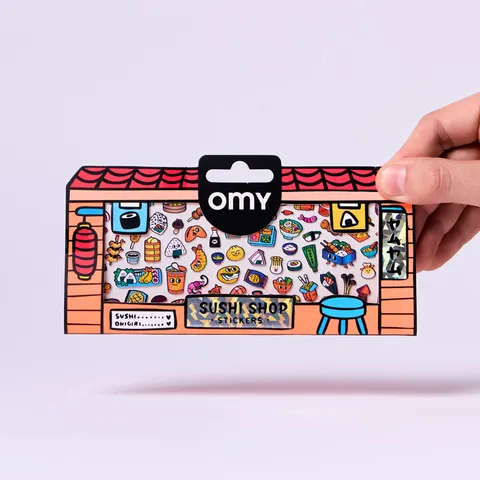 ODLOTOWE WINYLOWE NAKLEJKI BOUTIQUE - SUSHI SHOP