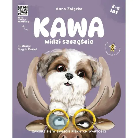 Książka "Kawa widzi szczęście" / Neverending store Anna Załęcka