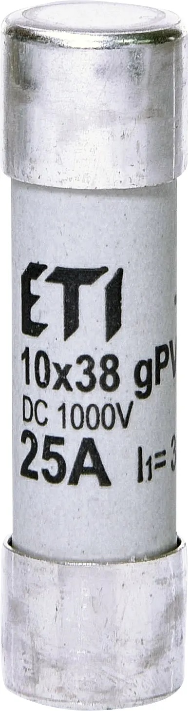 Wkładka topikowa cylindryczna PV CH10x38 gPV 25A/1000V DC UL