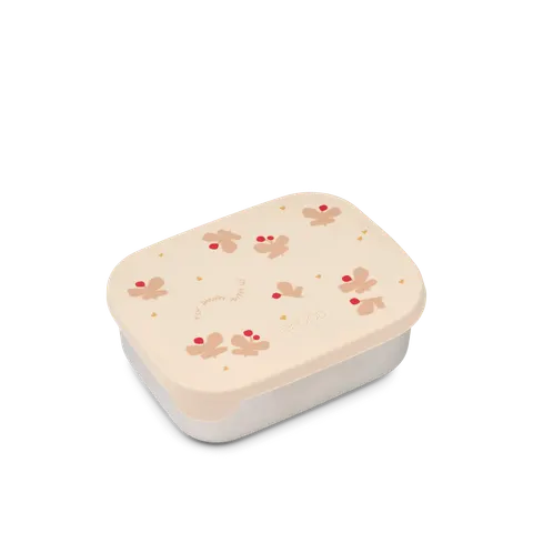 Lunchbox z przegródkami Arthur - Butterfly, Apple blossom / Liewood