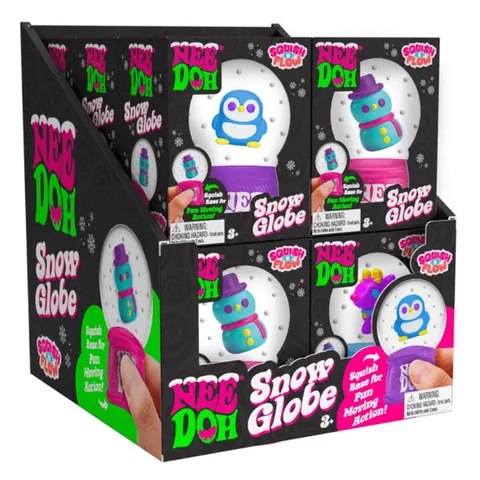 Sensoryczny gniotek Squish N Flow Snow Globe Needoh / Schylling