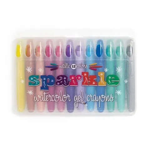 Kredki Żelowe Metaliczne Brokatowe - Magic Sparkle / Ooly