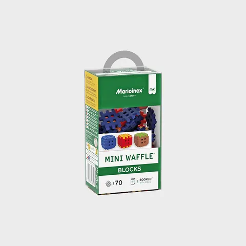 Marioinex, Mini Waffle, Blocks, klocki konstrukcyjne, 70 elementów