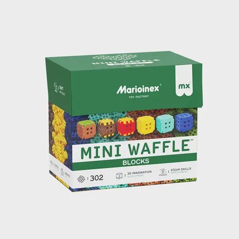 Klocki Mini Waffle Blocks 302el. / Marioinex