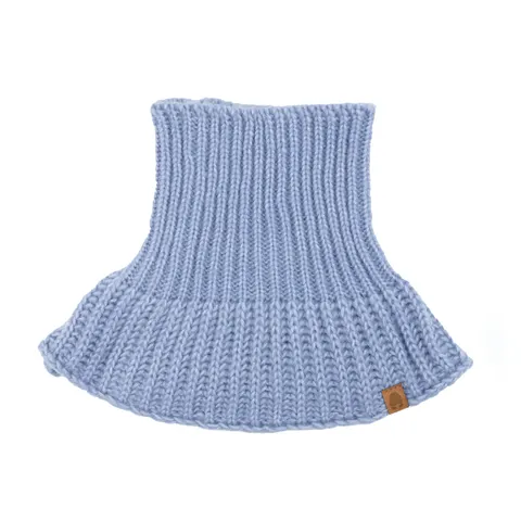 Komin golf dziecięcy z puchatej przędzy Bubo - baby blue / Kopyto