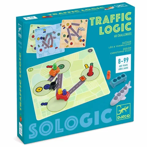 Gra logiczna TRAFFIC LOGIC 8+ / Djeco
