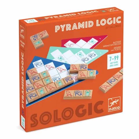 Gra logiczna PYRAMID LOGIC 7+ / Djeco