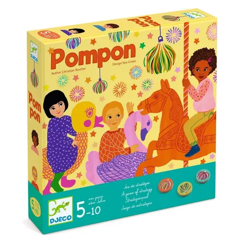 Gra planszowa POMPON 5+ / Djeco