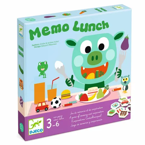 Gra pamięciowa MEMO LUNCH 3+ / Djeco