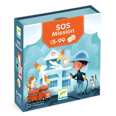 Gra planszowa SOS MISSION 5+ / Djeco