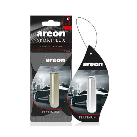 AREON SPORT LUX Odświeżacz zapach do samochodu PLATINUM LIQUID, 1 szt