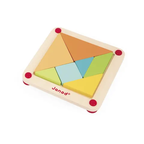 Janod układanka drewniana Tangram