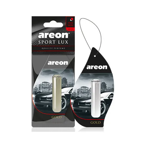 AREON SPORT LUX Odświeżacz zapach do samochodu GOLD LIQUID, 1 szt