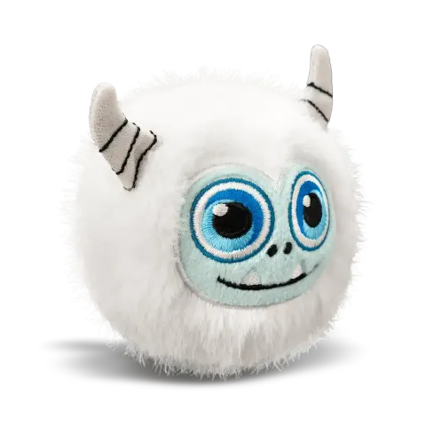 Puszysta piłeczka Boofa - White Yeti / Bouncibles