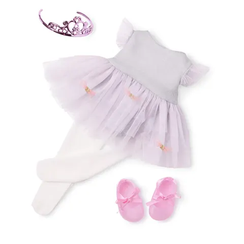 Zestaw ubranek dla lalek - Tutu Cute - strój baletnicy / OurGeneration