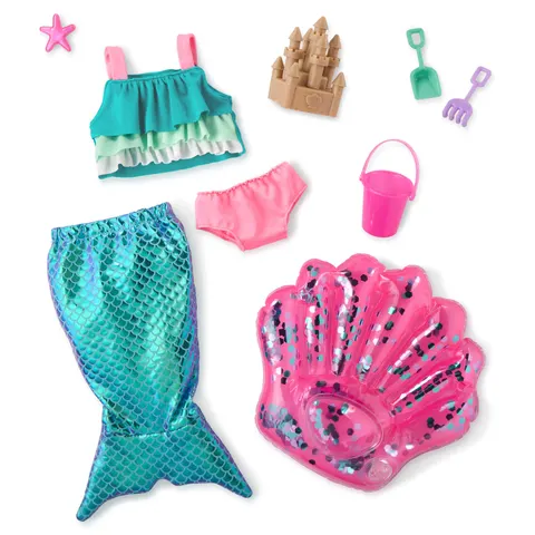 Zestaw ubranek dla lalek - Mermaid Dreams - strój syreny / OurGeneration